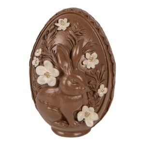 Œuf décoratif imitation chocolat