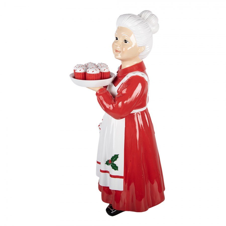 6pr6368 mere noel 11x14x27 cm rouge plastique 6pr6368 mere noel 11x14x27 cm rouge plastique