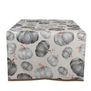 chemin de table citrouille