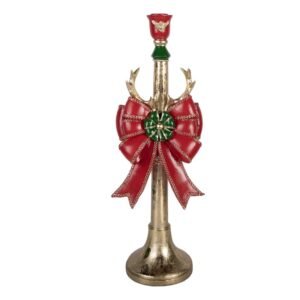 chandelier 15x12x45 cm couleur or plastique