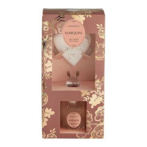 coffret diffuseur de parfum et decor parfume tresor de fleurs marquise
