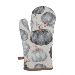 manique de four 18x30 cm gris coton citrouille (2)