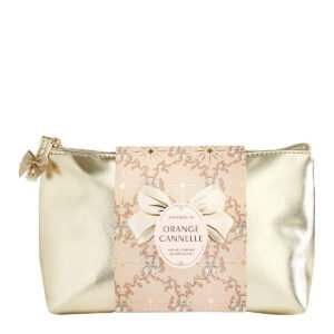 pochette parfum d ambiance bracelet et decor parfume rubans de fete orange cannelle (4)