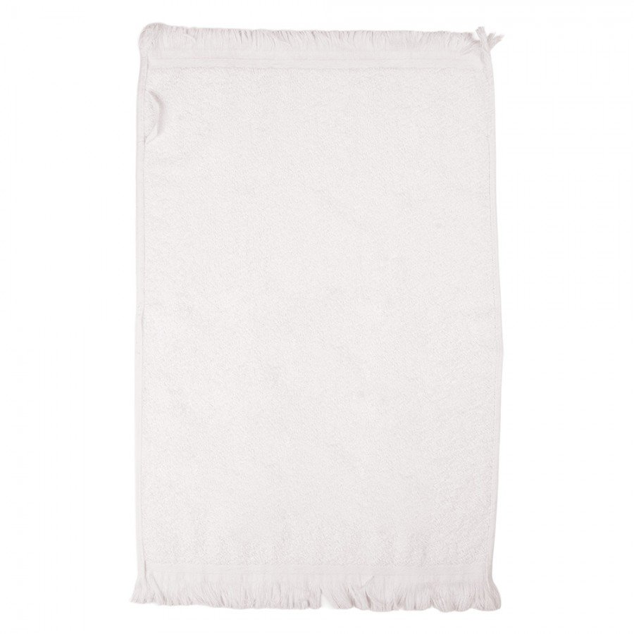 serviette invitee 40x66 cm blanc sapins.2 serviette invitee 40x66 cm blanc sapins.2